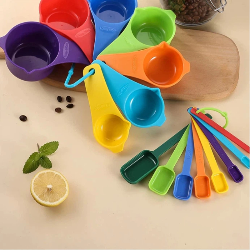 Baking (Kitchen Ingredient) - Measuring Spoons Set Teaspoon Tablespoon Kitchen