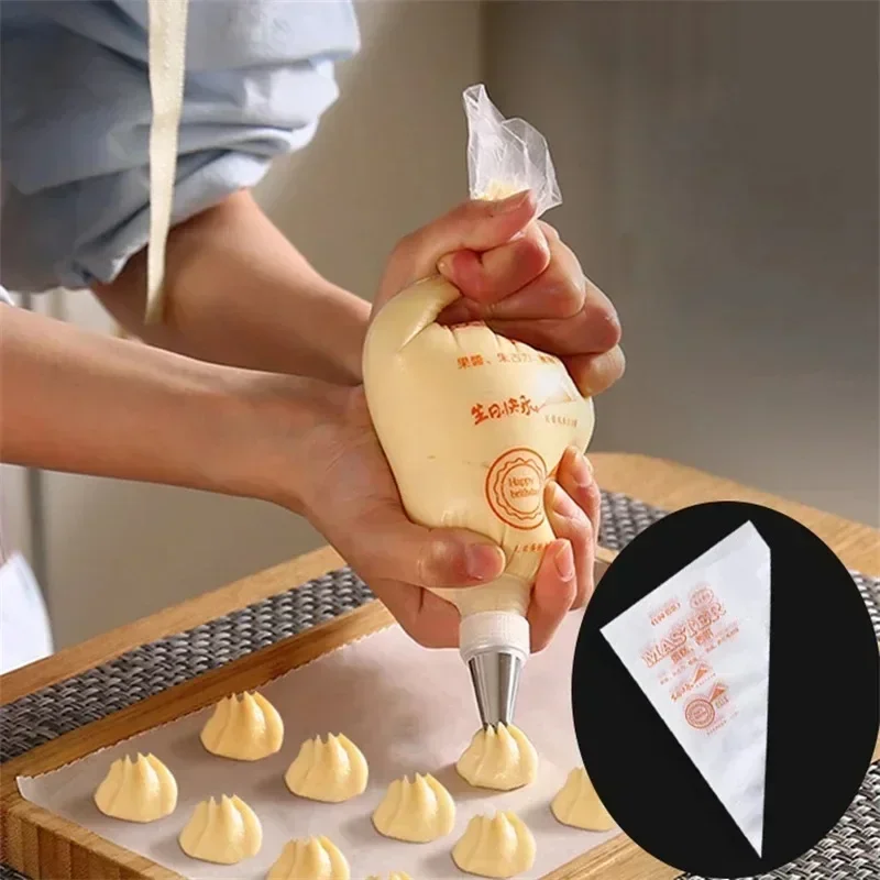 100pcs Disposable Pastry Bags  - Piping Bag Disposable ulasan dan harga