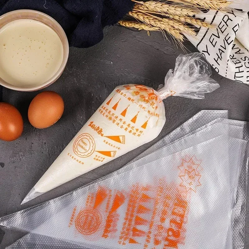 100pcs Disposable Pastry Bags  - Piping Bag Disposable ulasan dan harga