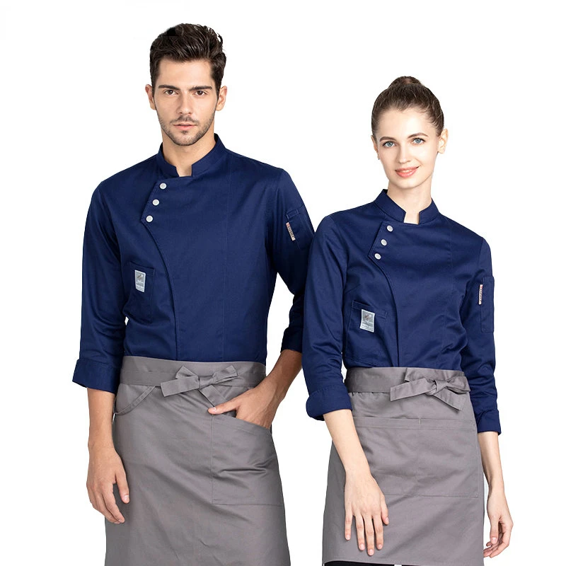 Long Sleeve Chef Jackets Resta - Kitchen Set Bakery ulasan dan harga