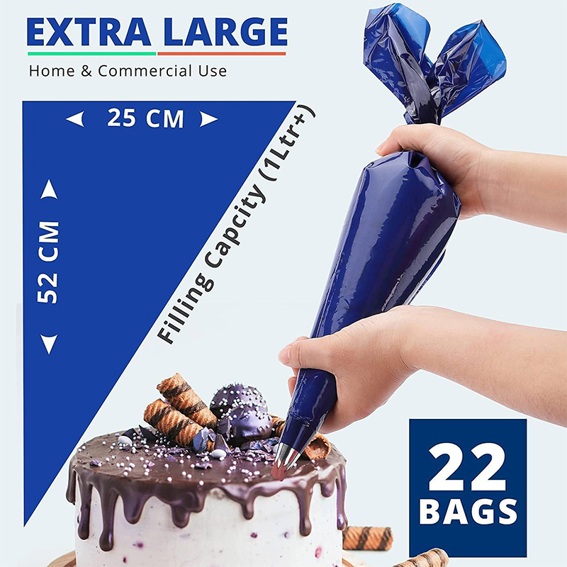LMETJMA 21inch Large Disposabl - Piping Bag Disposable ulasan dan harga
