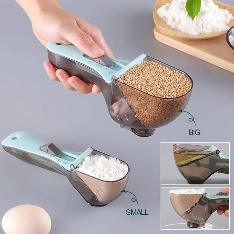 Adjustable Measuring Scoop Kit - Baking (Kitchen Ingredient) ulasan dan harga