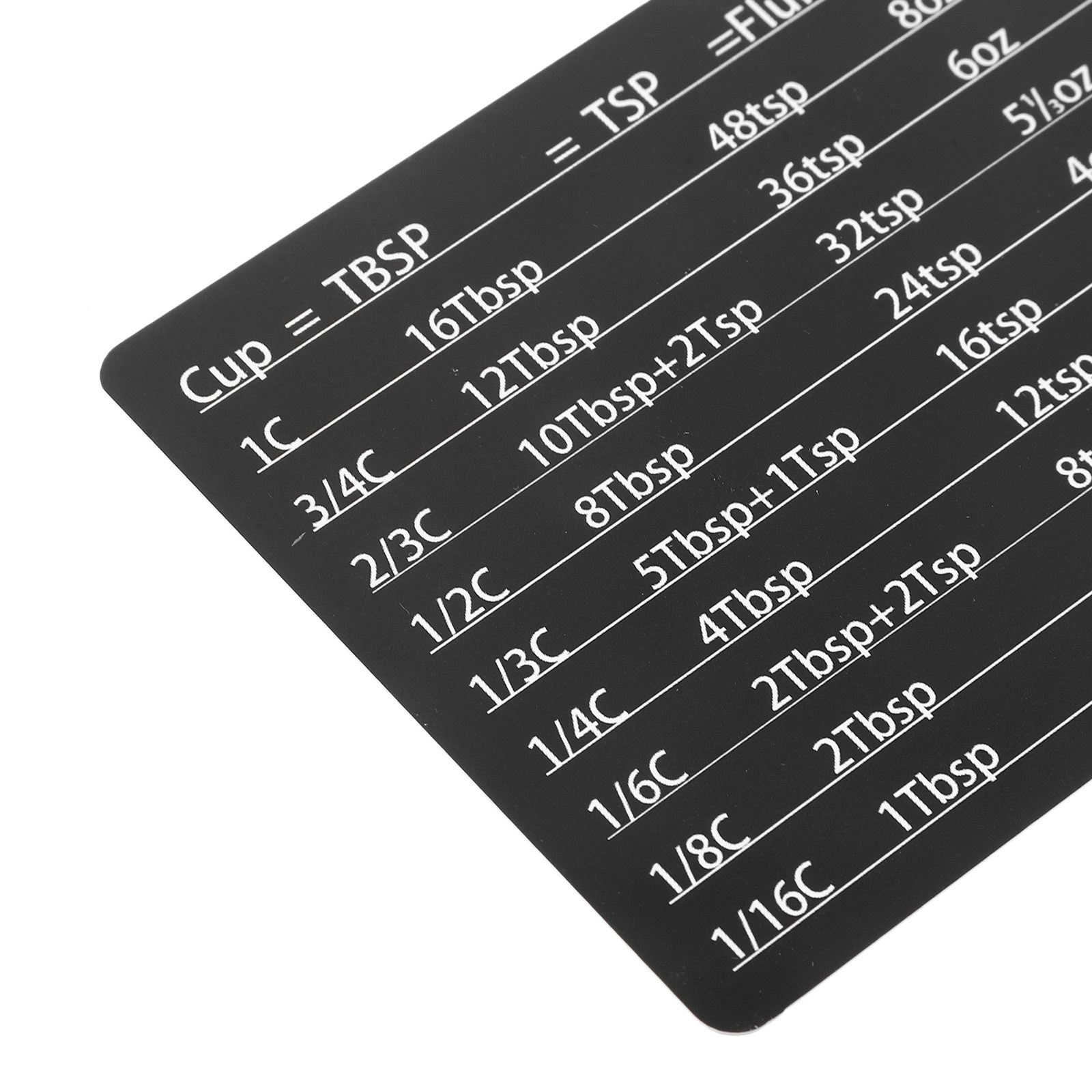 Lightweight Magnetic Measureme - Kitchen Baking Conversion Chart ulasan dan harga