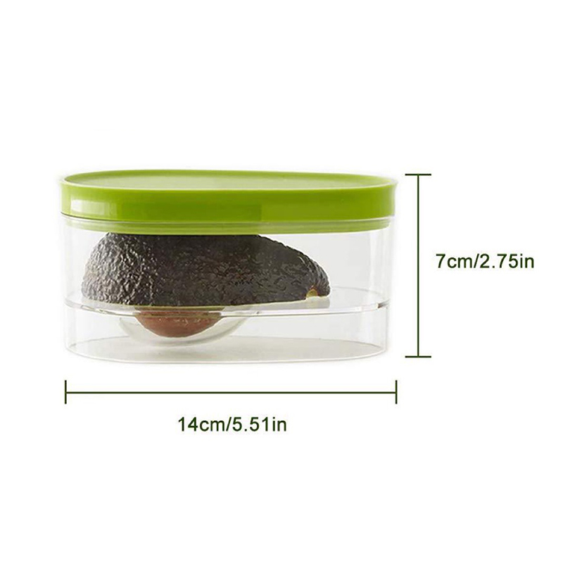 Avocado Food Storage Box Space - Kitchen Baking Tray Organizer ulasan dan harga