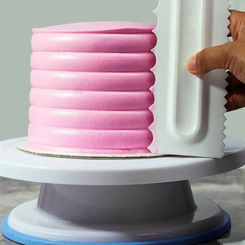 Cake Scraper Spatula Decoratin - Kitchen Set Bakery ulasan dan harga
