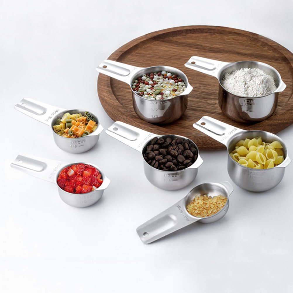 7Pcs Stainless Steel Measuring - Baking (Kitchen Ingredient) ulasan dan harga