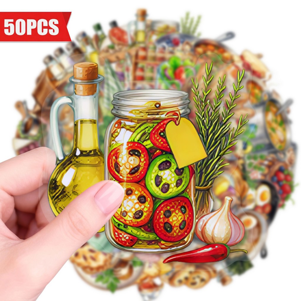 50Pcs Clear PET Kitchen Food S - Baking (Kitchen Ingredient) ulasan dan harga