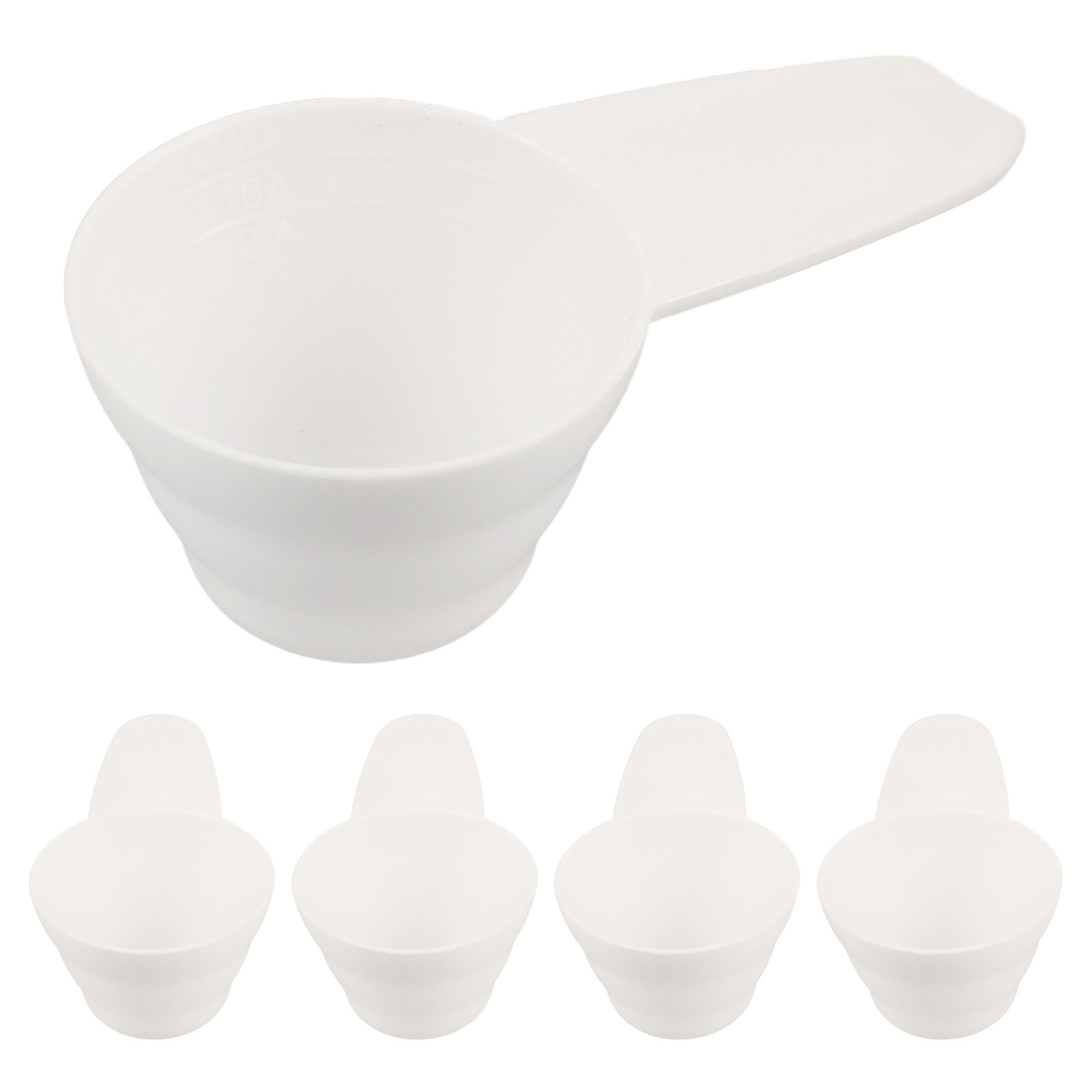5Pcs Plastic Measuring Spoons  - Baking (Kitchen Ingredient) ulasan dan harga