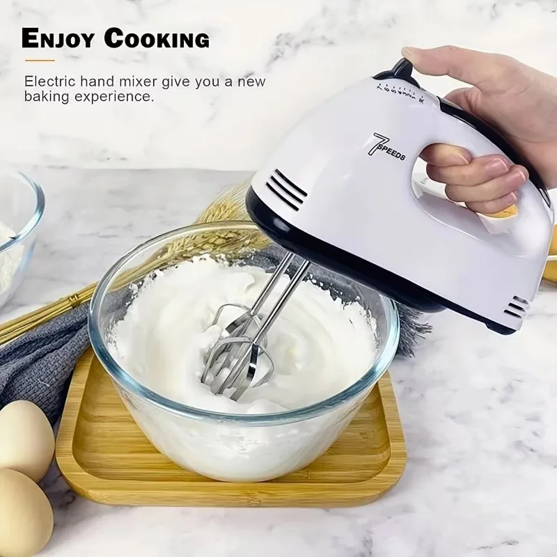 220V Handheld Electric Egg Bea - Kitchen Baking Blender ulasan dan harga