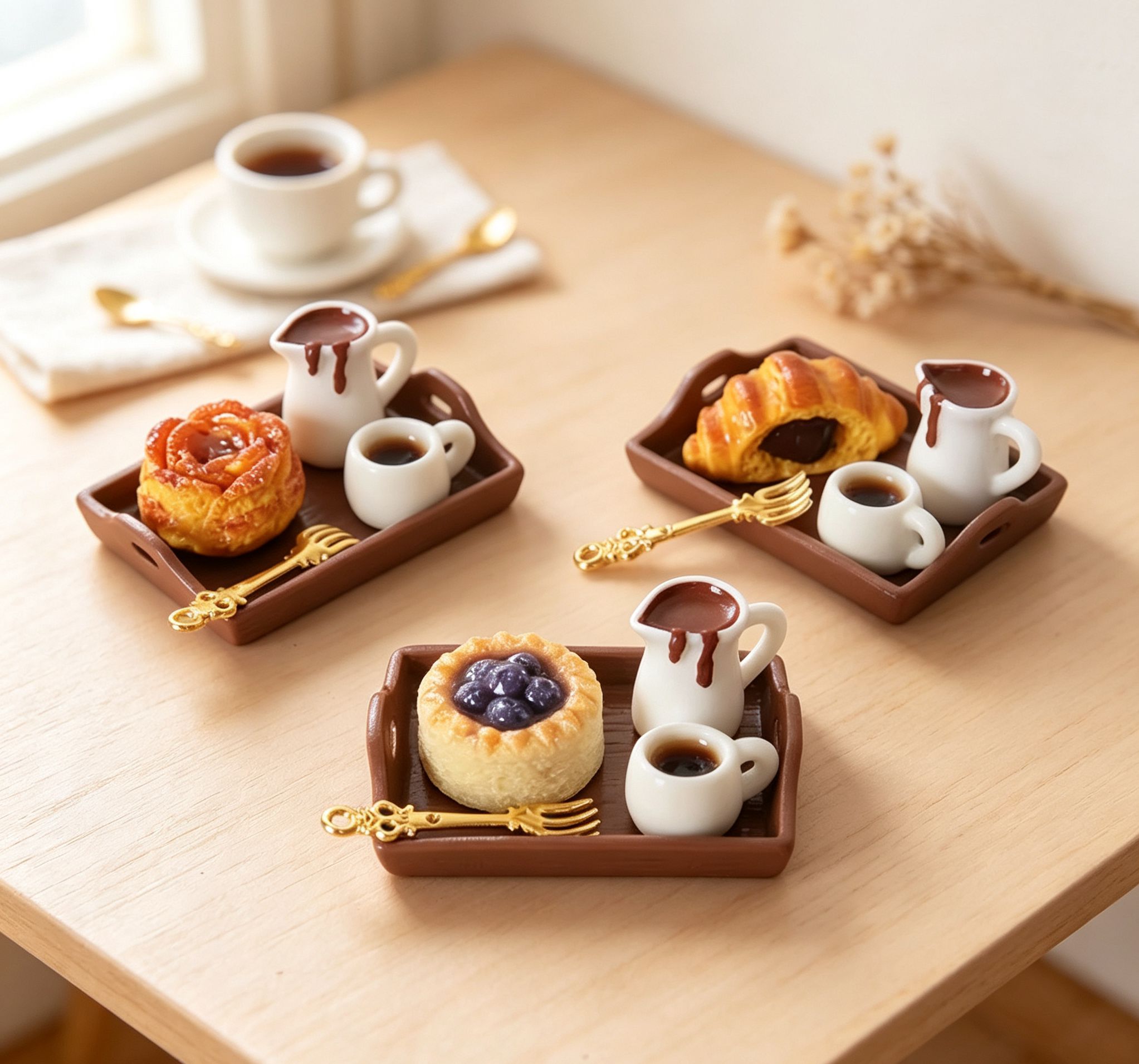 1:12 Scale Miniature Afternoon - Kitchen Set Bakery ulasan dan harga