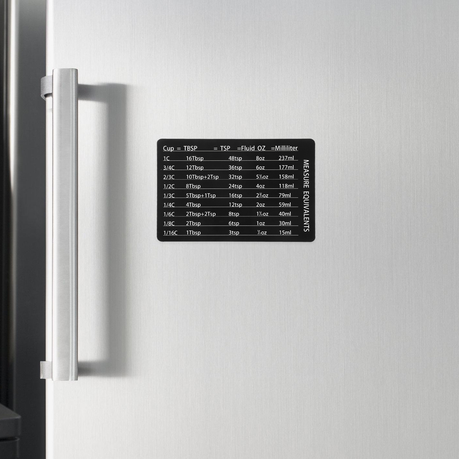 Magnetic Kitchen Conversion Ch - Kitchen Baking Conversion Chart ulasan dan harga