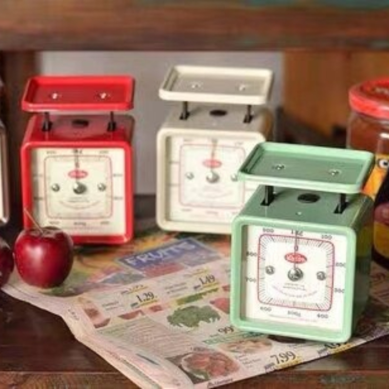 Vintage Metal Mini Kitchen Sca - Baking (Kitchen Ingredient) ulasan dan harga