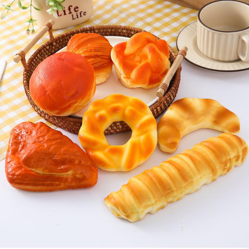Pu Artificial Bread Set Lifeli - Kitchen Set Bakery ulasan dan harga