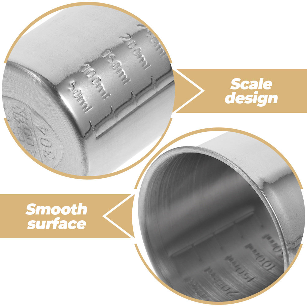 2Pcs Stainless Steel Measuring - Baking (Kitchen Ingredient) ulasan dan harga